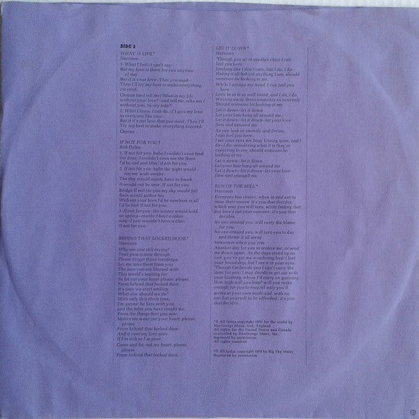 George Harrison : All Things Must Pass (3xLP, Album, Win + Box)