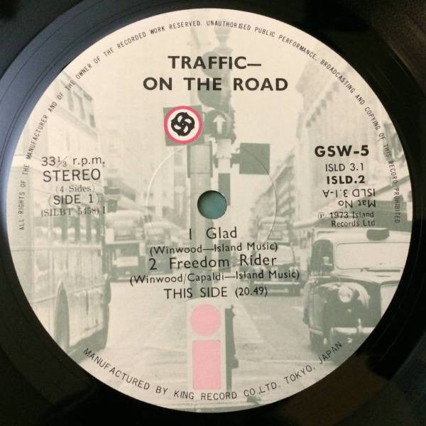 Traffic : On The Road (2xLP, Album, Gat)