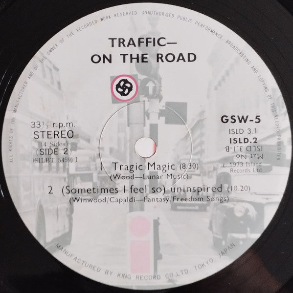 Traffic : On The Road (2xLP, Album, Gat)