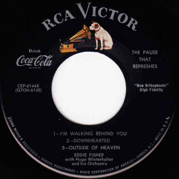 Eddie Fisher : Here's My Souvenir Record From Coke Time (7", EP, Ind)