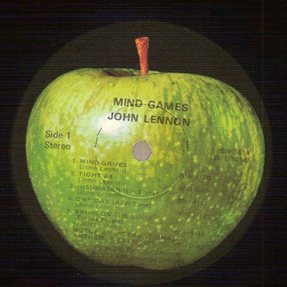 John Lennon : Mind Games (LP, Album, Win)