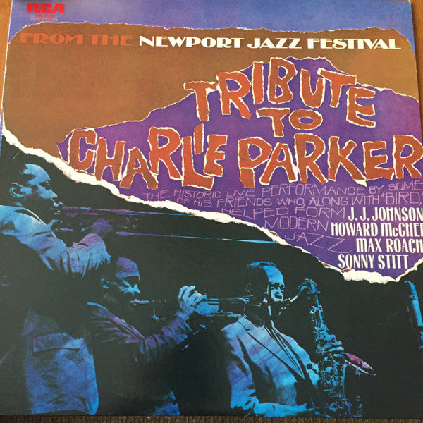 Newport Parker Tribute All Stars : Tribute To Charlie Parker From The Newport Jazz Festival (LP, Album)