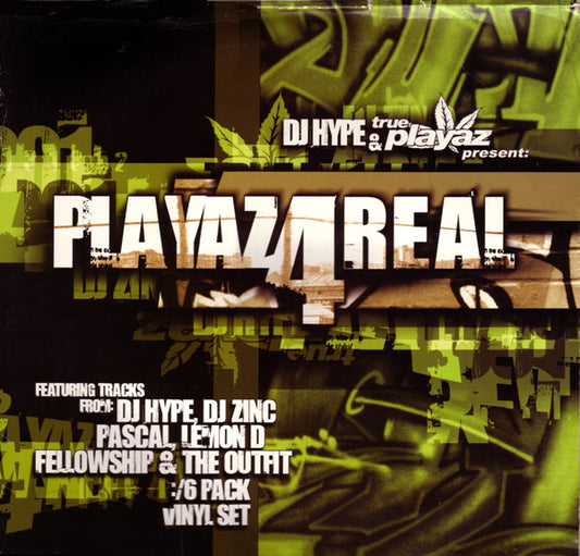 DJ Hype : Playaz4Real (6x12", Comp)