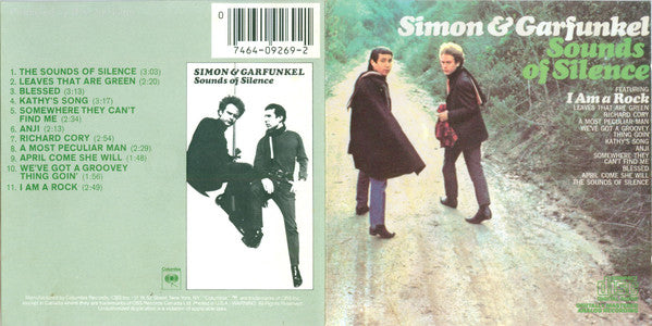 Simon & Garfunkel : Sounds Of Silence (CD, Album, RE, RP)