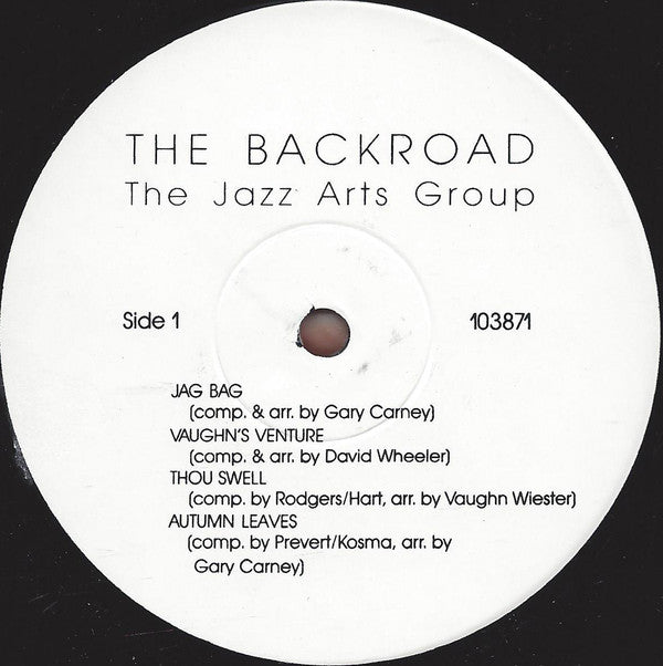 The Jazz Arts Group*, Ray Eubanks : The Backroad (LP, Album)
