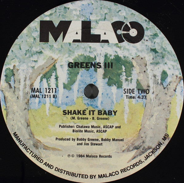 Greens III : You Want My Body (12", Single)