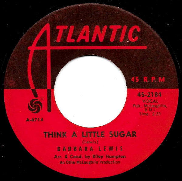 Barbara Lewis : Hello Stranger / Think A Little Sugar (7", Single, MGM)