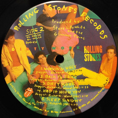 Rolling Stones* : Dirty Work (LP, Album, Car)