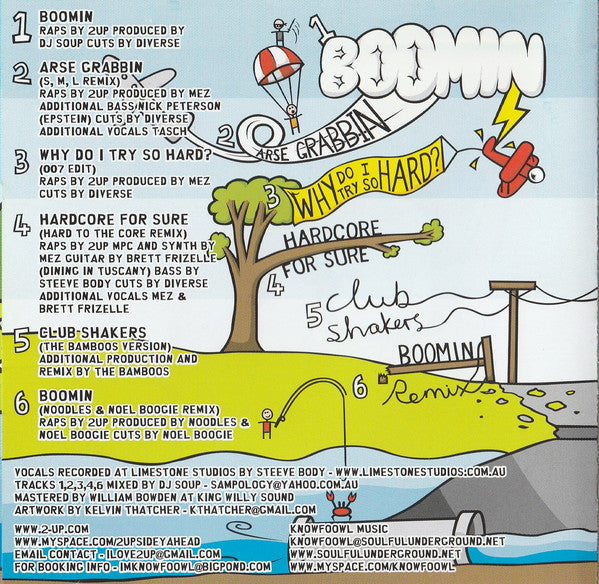 2Up* : The Boomin EP (CD, EP)