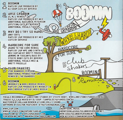 2Up* : The Boomin EP (CD, EP)