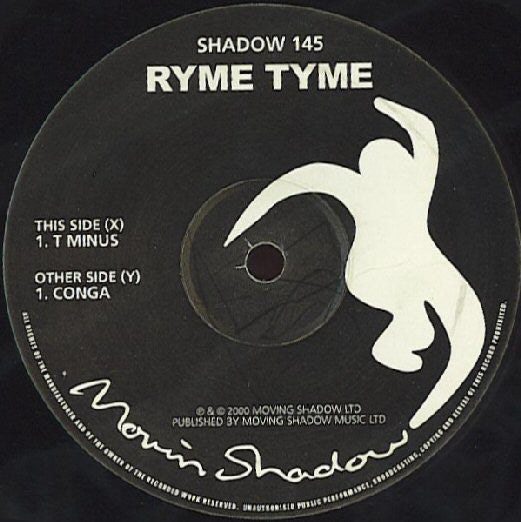 Ryme Tyme : T-Minus (12")