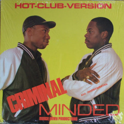 Boogie Down Productions : Criminal Minded (Hot-Club-Version) (All Instrumental) (LP, Album, RE, Yel)