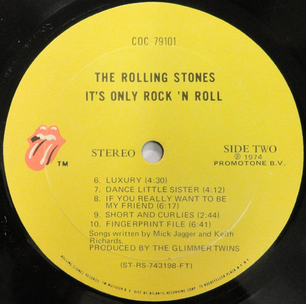 The Rolling Stones : It's Only Rock 'N Roll (LP, Album, FT )