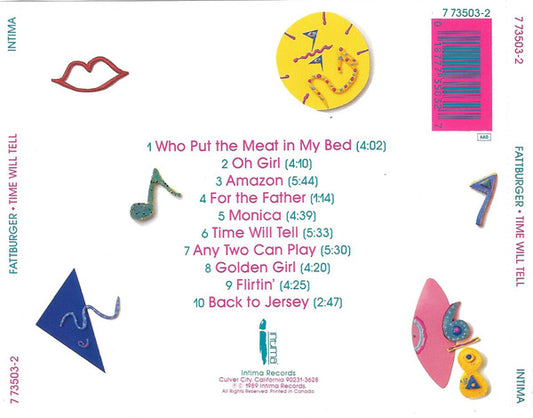 Fattburger : Time Will Tell (CD, Album)