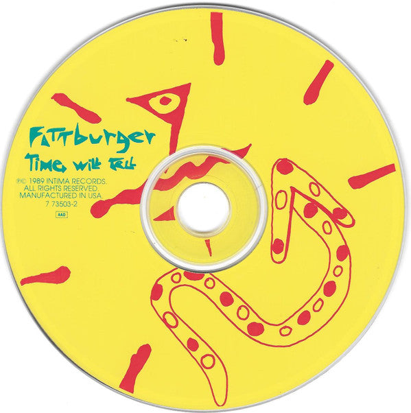 Fattburger : Time Will Tell (CD, Album)
