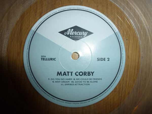 Matt Corby : Telluric (LP, Album, Cle)