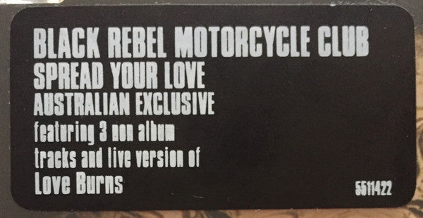 Black Rebel Motorcycle Club : Spread Your Love (CD, Single)