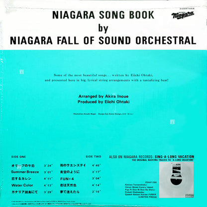 Niagara Fall Of Sound Orchestral : Niagara Song Book (LP, Album)