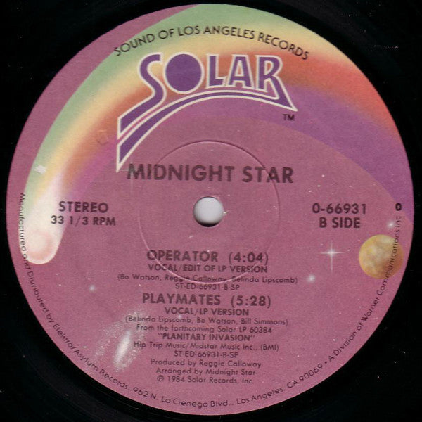 Midnight Star : Operator (12", Spe)