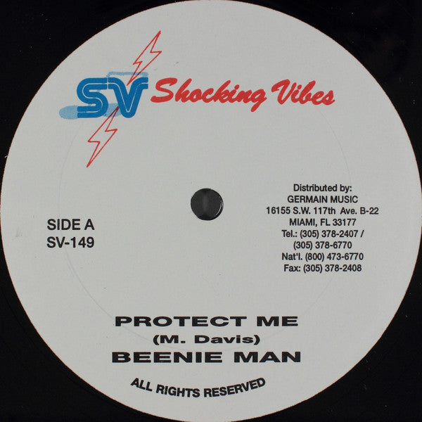 Beenie Man : Protect Me (12")