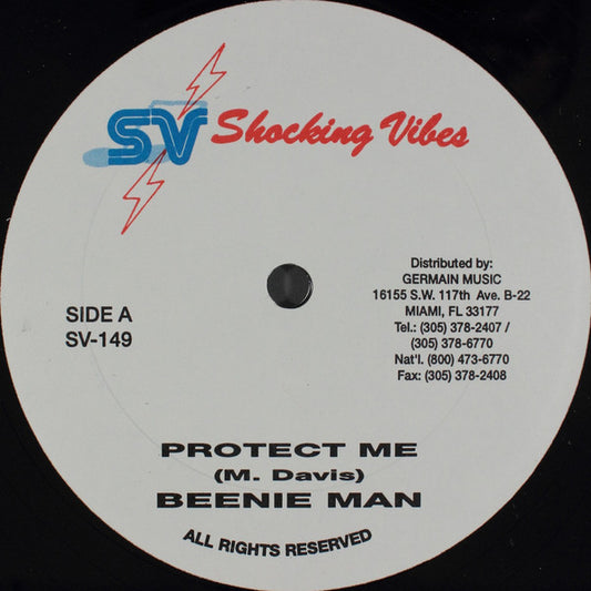 Beenie Man : Protect Me (12")
