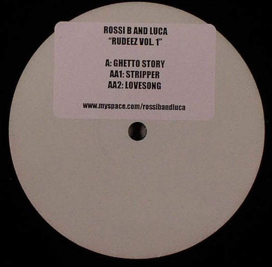 Rossi B & Luca : Rudeez Vol. 1 (12", W/Lbl, Sti)