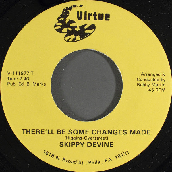 Skippy Devine : There'll Be Some Changes Made / You'll Never Walk Alone (7", Single)