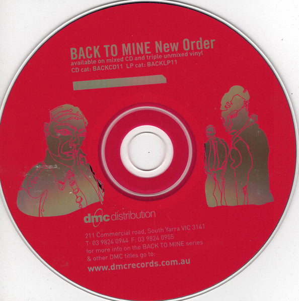 New Order : Back To Mine (CD, Comp, Mixed, Promo)
