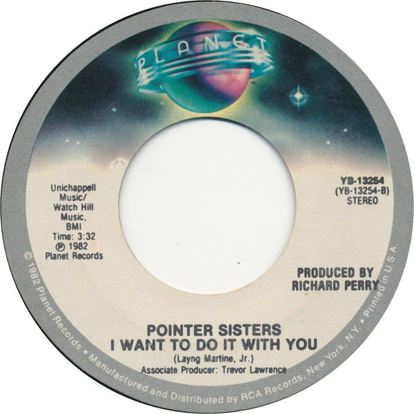 Pointer Sisters : American Music (7", Single, Styrene, Ind)