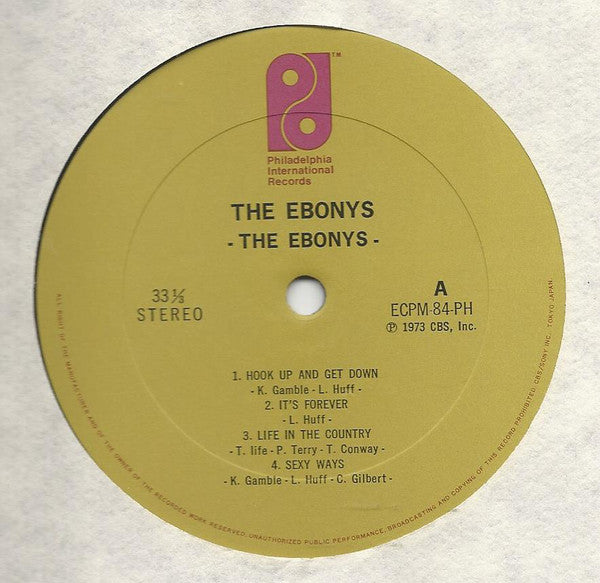 The Ebonys : The Ebonys (LP, Album)