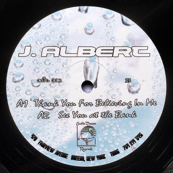 J. Albert / Person Of Interest : EDR002 (12")