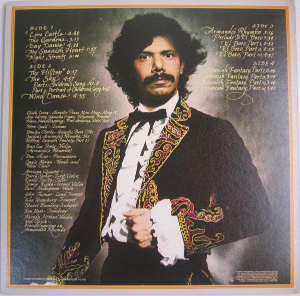 Chick Corea : My Spanish Heart  (2xLP, Album, Ltd, RE, S/Edition, gat)