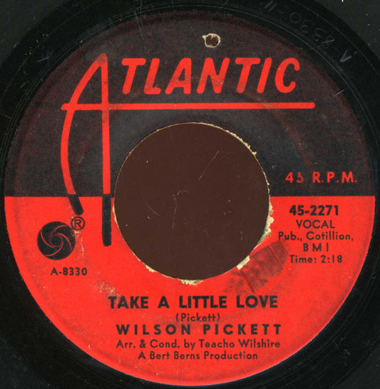 Wilson Pickett : Come Home Baby / Take A Little Love (7", Single)