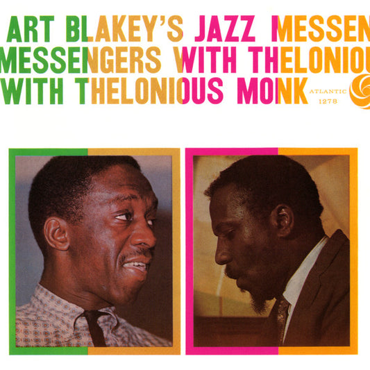 Art Blakey's Jazz Messengers* With Thelonious Monk : Art Blakey's Jazz Messengers With Thelonious Monk (CD, Album, Mono, RE, RM)