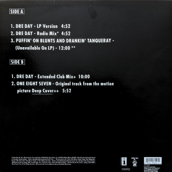 Dr. Dre : Dre Day (12", RP)
