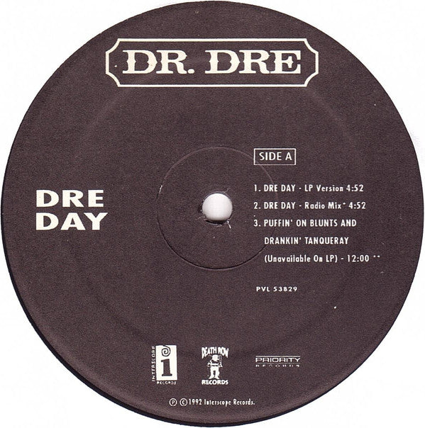 Dr. Dre : Dre Day (12", RP)