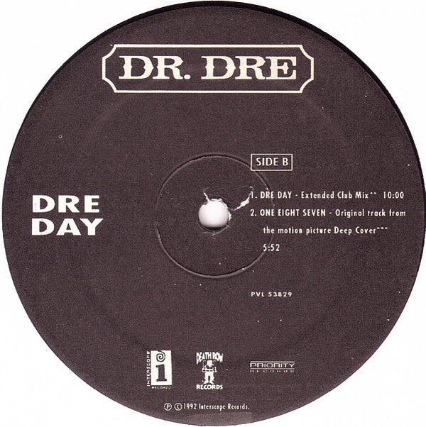 Dr. Dre : Dre Day (12", RP)