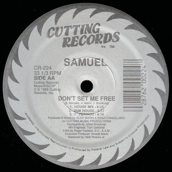 Samuel* : Open Your Eyes (12")