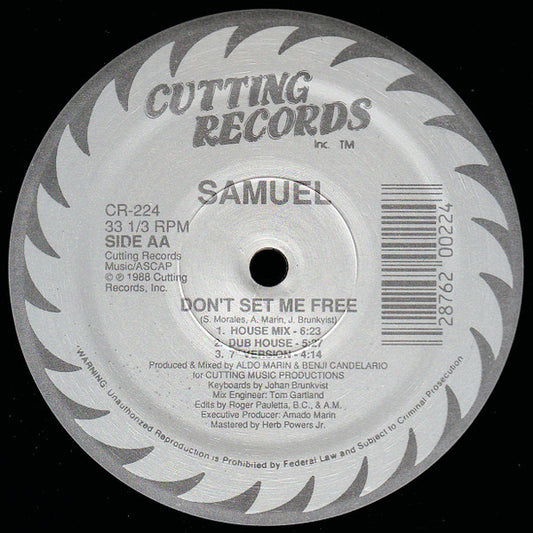Samuel* : Open Your Eyes (12")