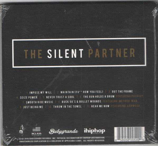 Havoc (3) X The Alchemist* : The Silent Partner (CD, Album)