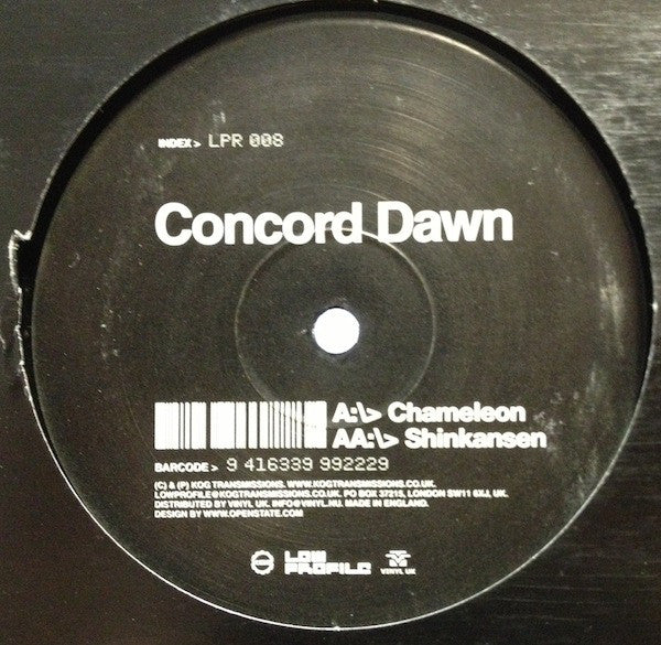 Concord Dawn : Chameleon / Shinkansen (12")