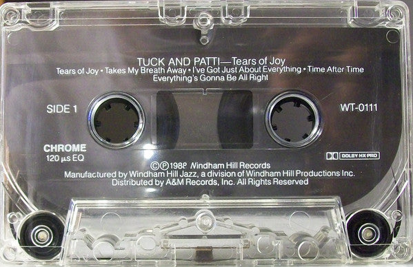 Tuck & Patti : Tears Of Joy (Cass, Album, Dol)