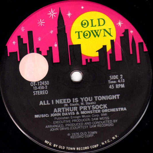 Arthur Prysock : When Love Is New (12", Single)