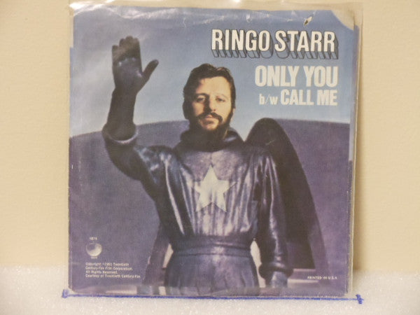 Ringo Starr : Only You (7", Single)