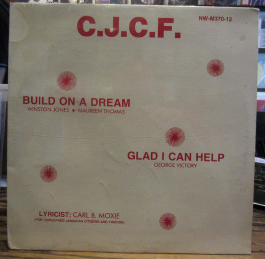Winston Jones (2) • Maureen Thomas (2) / George Victory : Build On A Dream / Glad I Can Help (12")