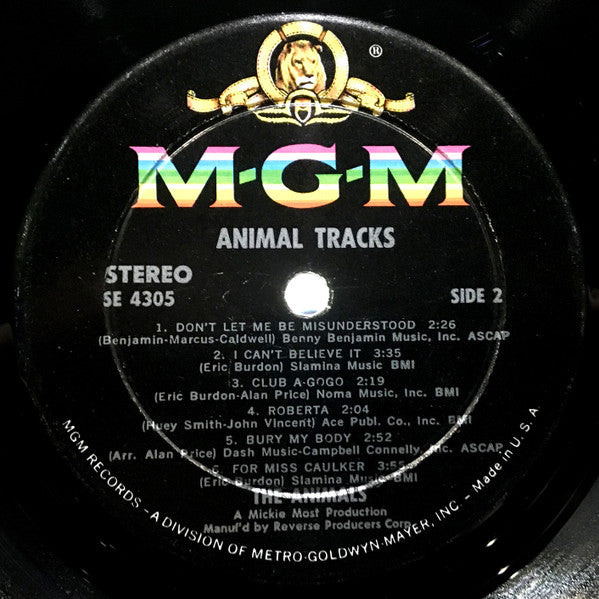 The Animals : Animal Tracks (LP, Album)