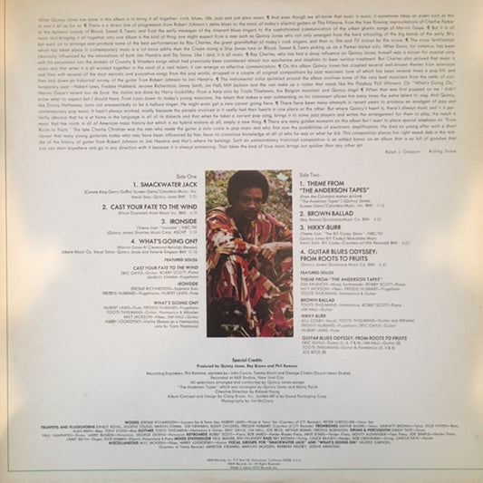 Quincy Jones : Smackwater Jack (LP, Album, RE, Gat)