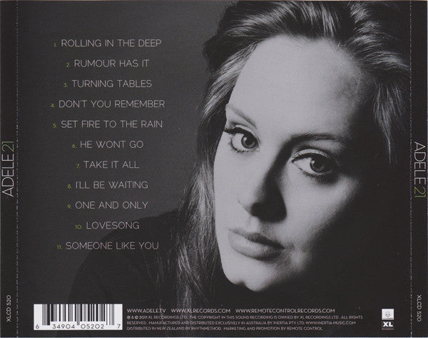 Adele (3) : 21 (CD, Album)