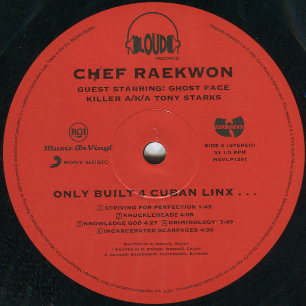 Chef Raekwon* : Only Built 4 Cuban Linx... (2xLP, Album, RE, 180)