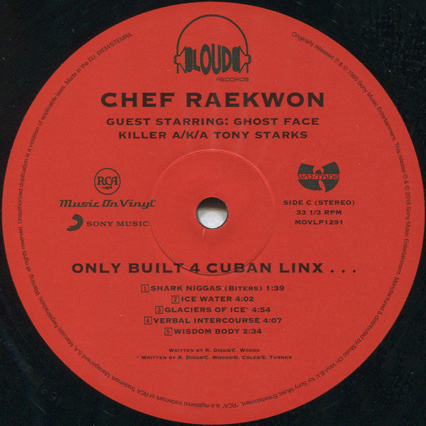 Chef Raekwon* : Only Built 4 Cuban Linx... (2xLP, Album, RE, 180)